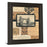 Classy Living Travel Collage II Wall Art 22"x26", Dark Chocolate Frame