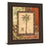 Classy Living Palmaceae II Wall Art 22"x26", Cinnamon Mocha Frame