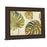 Classy Living Textured Leaves Wall Art 26"x22", Cinnamon Mocha Frame