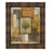 Classy Living Tree Patchwork Wall Art 22"x26", Dark Chocolate Frame