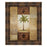 Classy Living Serene Palm Wall Art 22"x26", Dark Chocolate Frame