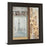 Classy Living Couture Elegance Wall Art 22"x26", Dark Chocolate Frame