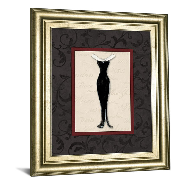 Classy Living Elegant Silhouette Wall Art 22"x26", GiIded Radiance Frame