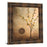 Classy Living Golden Stem Wall Art 22"x26", Dark Chocolate Frame