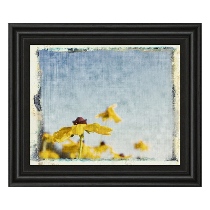 Classy Living Sunlit Blooms Wall Art 26"x22", Midnight Aura Frame