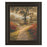 Classy Living Garden Pathway Wall Art 22"x26", Dark Chocolate Frame