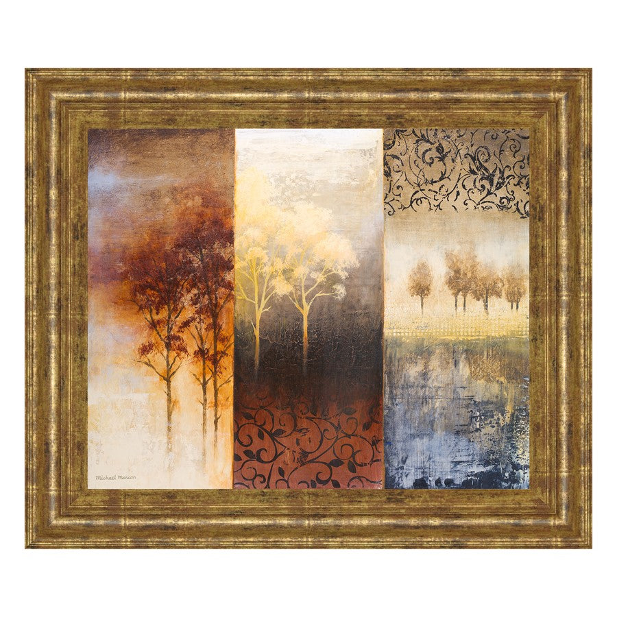 Classy Living Lost In Trees I Wall Art 26"x22", GiIded Radiance Frame