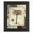 Classy Living Secret Fern IV Wall Art 22"x26", Dark Chocolate Frame