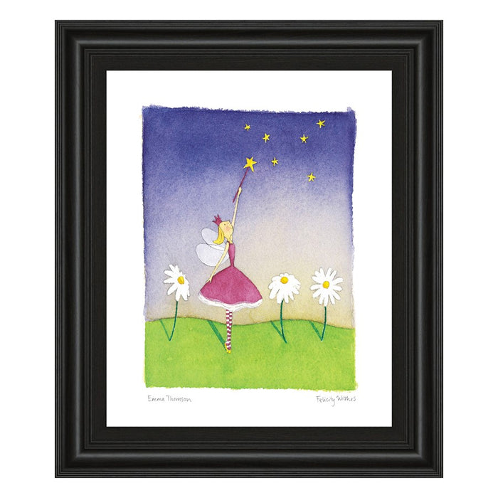 Classy Living Starry Wish Wall Art 22"x26", Midnight Aura Frame