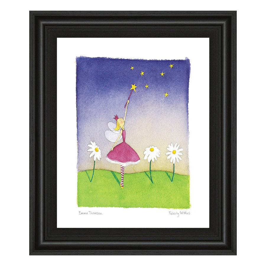 Classy Living Starry Wish Wall Art 22"x26", Midnight Aura Frame