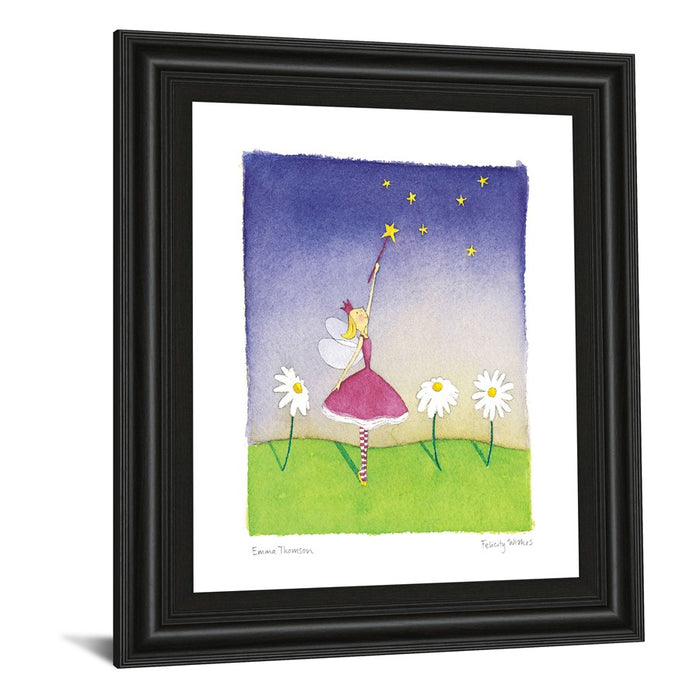 Classy Living Starry Wish Wall Art 22"x26", Midnight Aura Frame