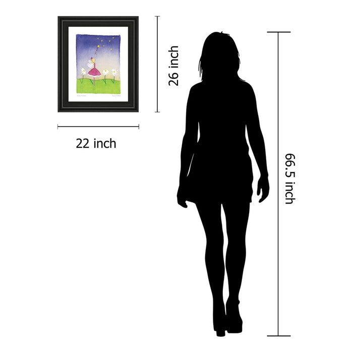 Classy Living Starry Wish Wall Art 22"x26", Midnight Aura Frame