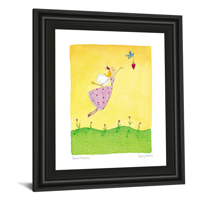 Classy Living Felicity Wishes II Wall Art 22"x26", Black Frame