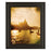 Classy Living Golden Gondola Glow Wall Art 22"x26", Dark Chocolate Frame
