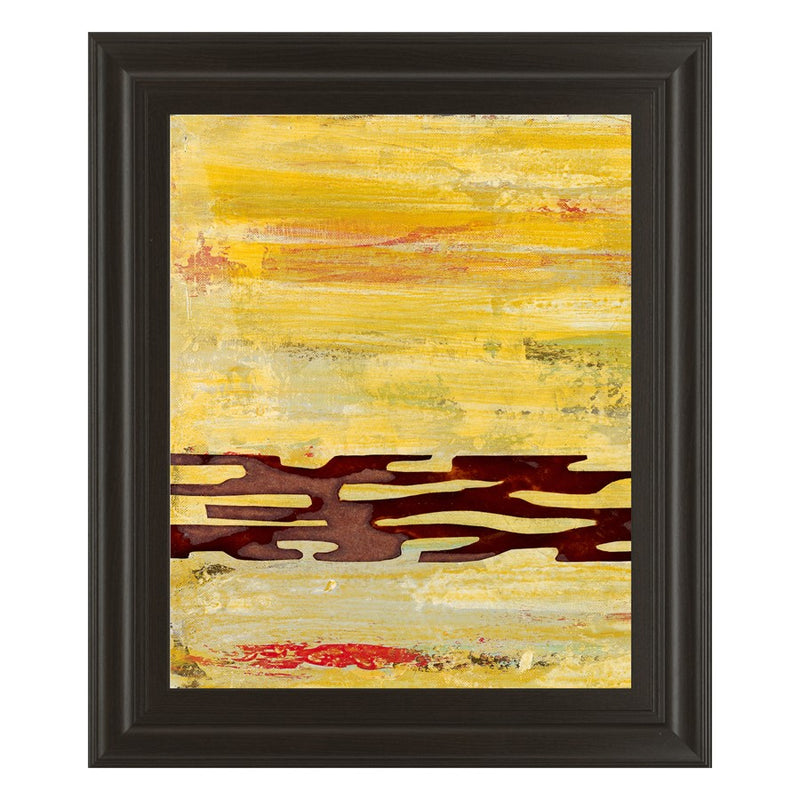 Classy Living Tire Mark I Wall Art 22"x26", Dark Chocolate Frame