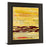 Classy Living Tire Mark I Wall Art 22"x26", Dark Chocolate Frame