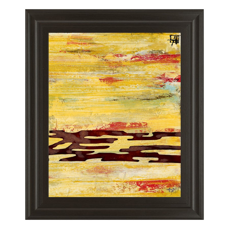 Classy Living Tire Mark II Wall Art 22"x26", Dark Chocolate Frame