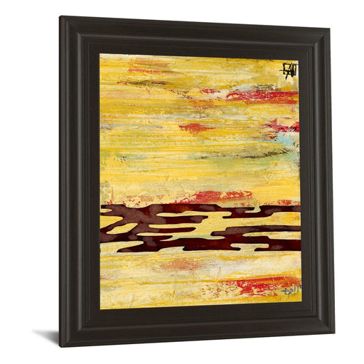 Classy Living Tire Mark II Wall Art 22"x26", Dark Chocolate Frame