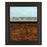 Classy Living Textured Light Wall Art 22"x26", Dark Chocolate Frame