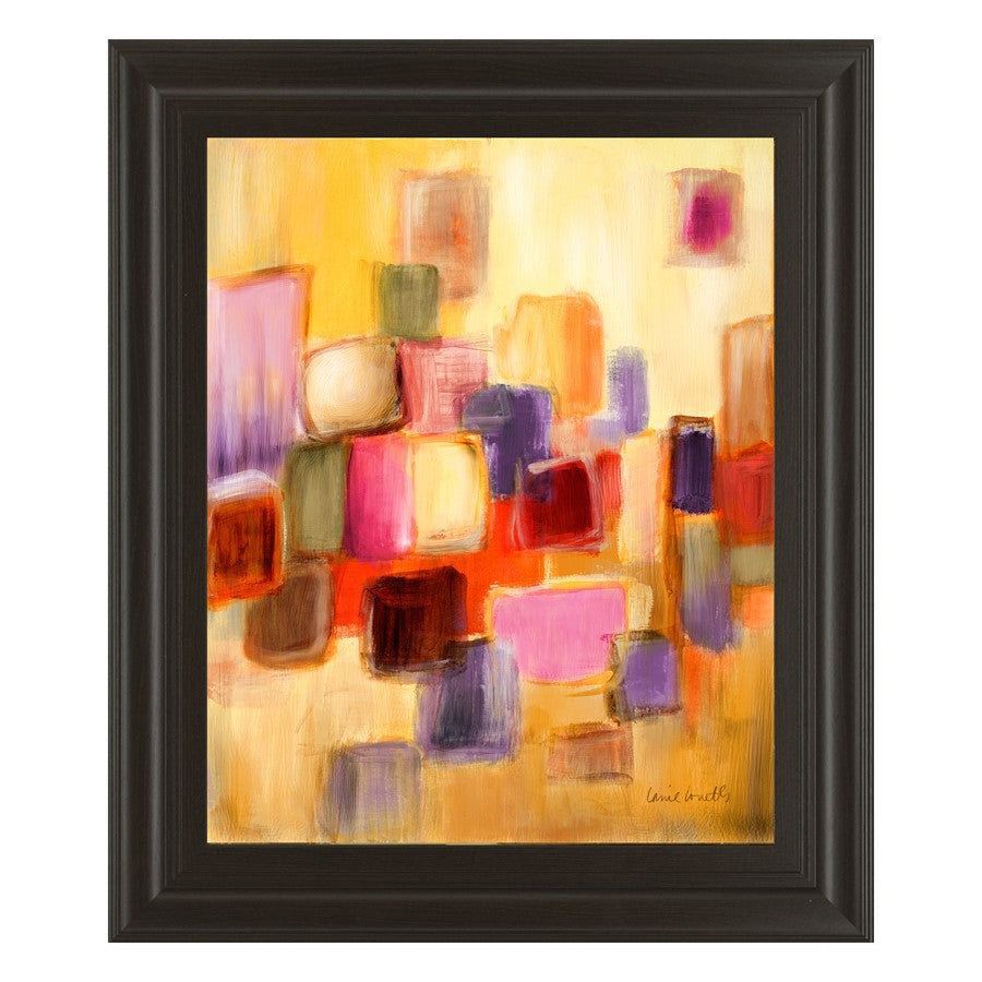 Classy Living Sonata I Wall Art 22"x26", Dark Chocolate Frame