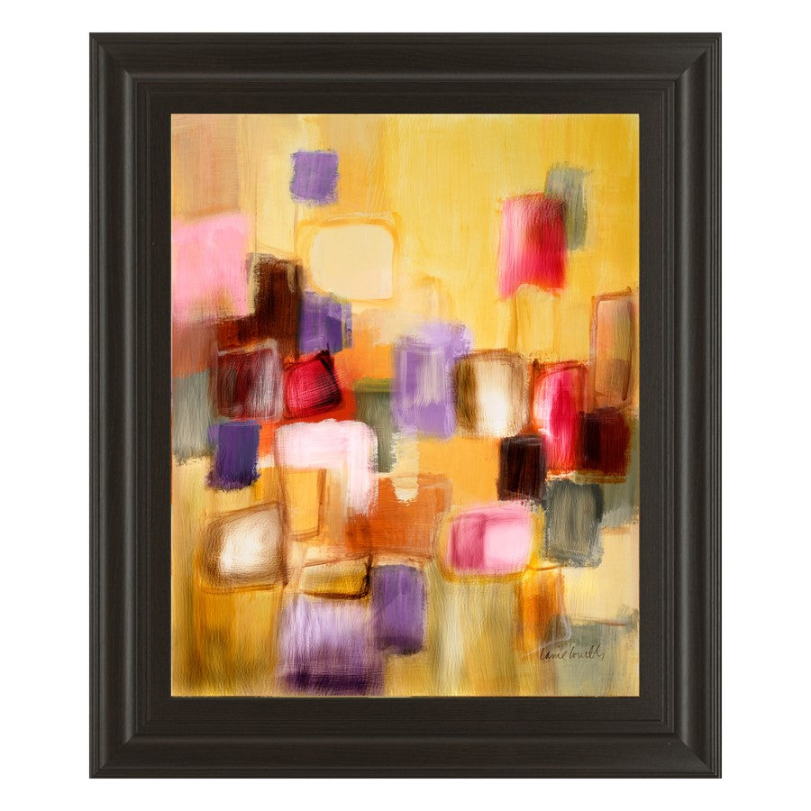Classy Living Sonata II Wall Art 22"x26", Dark Chocolate Frame