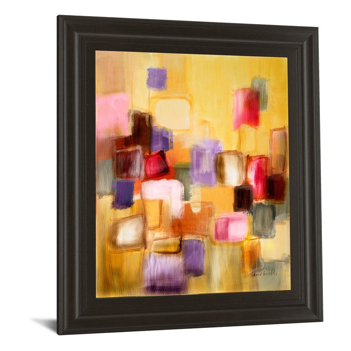 Classy Living Sonata II Wall Art 22"x26", Dark Chocolate Frame