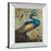 Classy Living Majestic Azure Plumage Wall Art 22"x26", Mirrored Frame