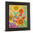 Classy Living Flowerbed Wall Art 22"x26", Dark Chocolate Frame