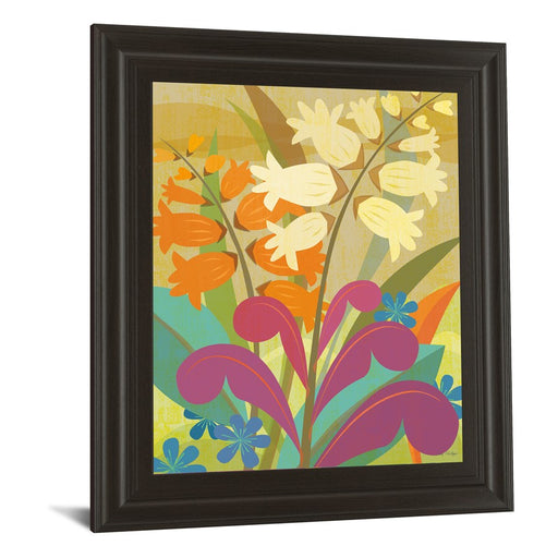 Classy Living Lily Of The Valley Wall Art 22"x26", Dark Chocolate Frame