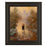 Classy Living Misty Park Embrace Wall Art 22"x26", Dark Chocolate Frame