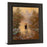 Classy Living Misty Park Embrace Wall Art 22"x26", Dark Chocolate Frame