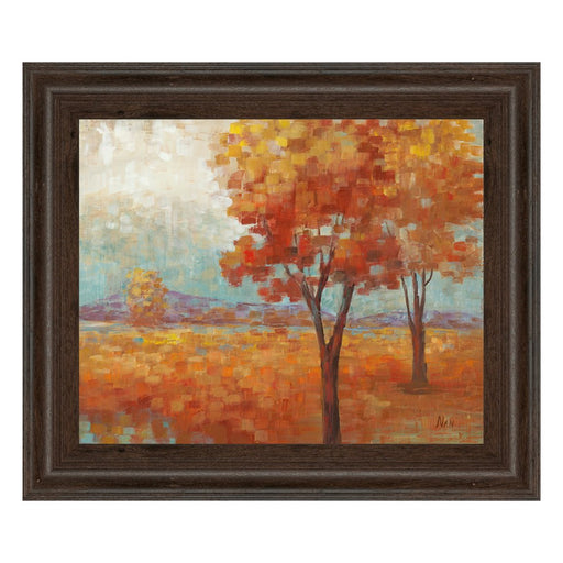Classy Living Autumn Glow Wall Art 26"x22", Cinnamon Mocha Frame - 8053