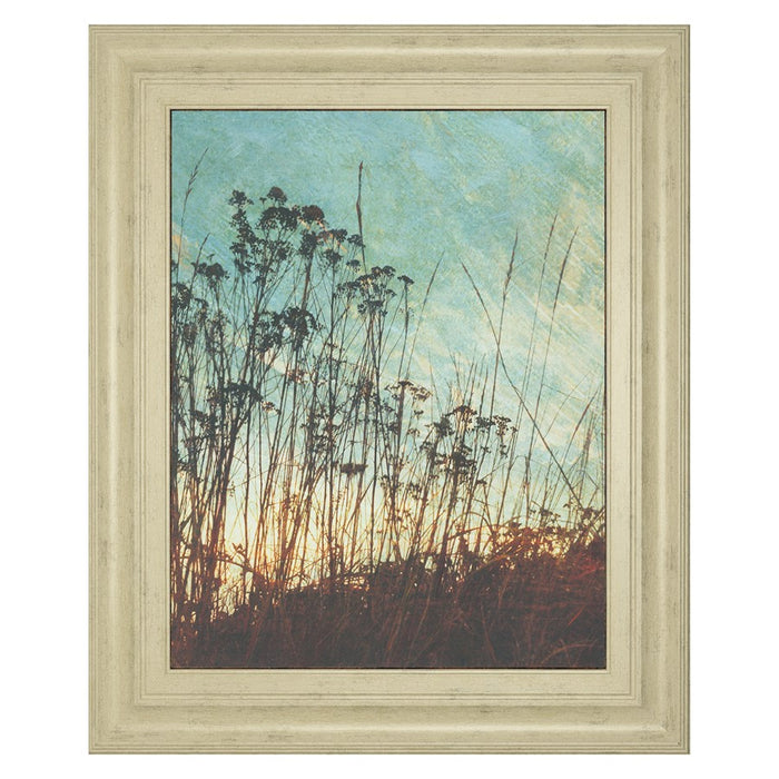 Classy Living WIId Grass Wall Art 22"x26", Ivory Bliss Frame