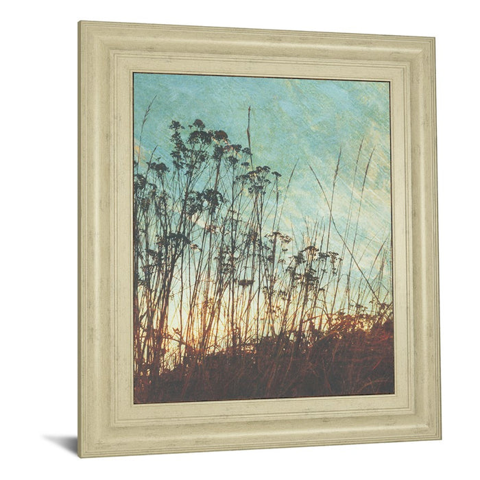 Classy Living WIId Grass Wall Art 22"x26", Ivory Bliss Frame