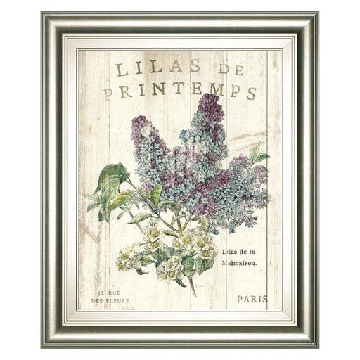 Classy Living Spring Iliac Dreams Wall Art 22"x26", Cinnamon Mocha Frame - 8109B