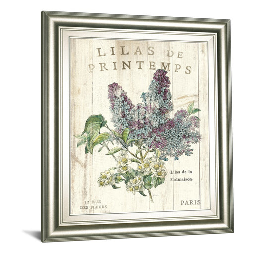 Classy Living Spring Iliac Dreams Wall Art 22"x26", Cinnamon Mocha Frame