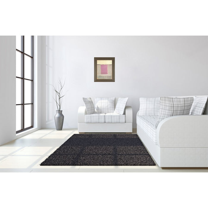 Classy Living Serene Blocks Wall Art 22"x26", Tranquil Ash Frame
