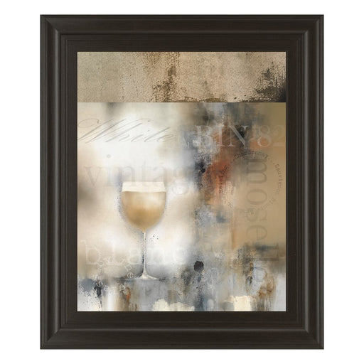 Classy Living Cellar Whisper Wall Art 22"x26", Dark Chocolate Frame - 8139