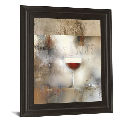 Classy Living Cozy Cellar Wall Art 22"x26", Dark Chocolate Frame - 8140