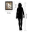 Classy Living Cozy Cellar Wall Art 22"x26", Dark Chocolate Frame
