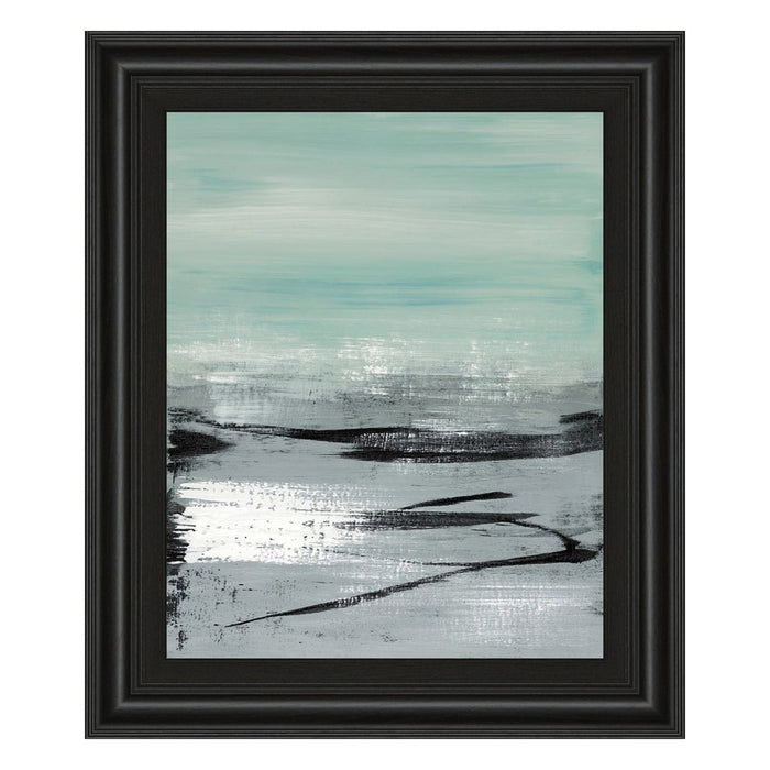 Classy Living Mistbound Horizon Wall Art 22"x26", Midnight Aura Frame