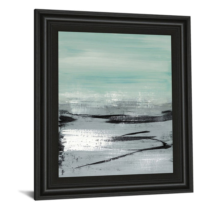 Classy Living Mistbound Horizon Wall Art 22"x26", Midnight Aura Frame