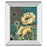 Classy Living Golden Blooms 2 Wall Art 22"x26", Mirrored Frame