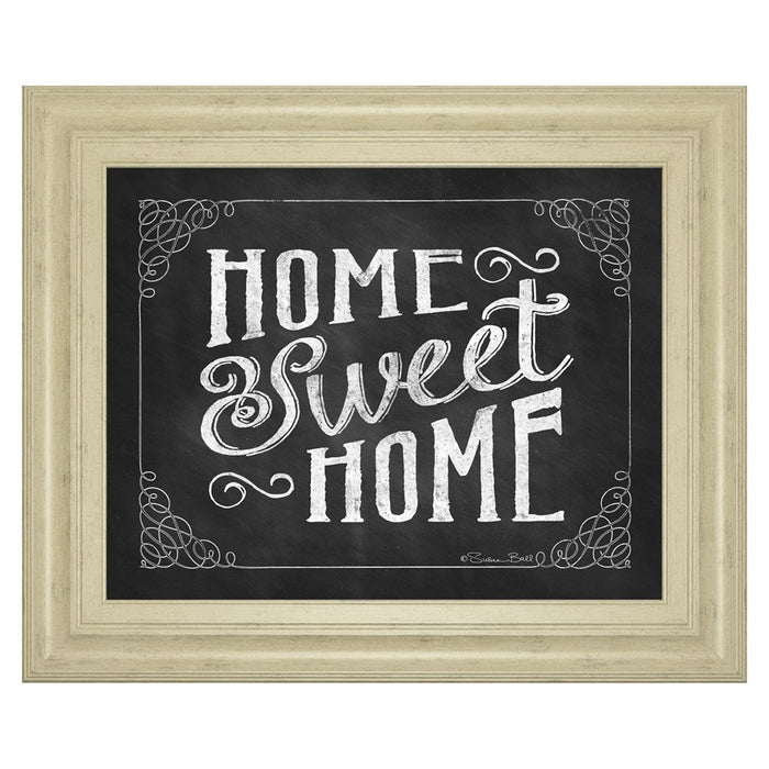 Classy Living Home Sweet Charm Wall Art 26"x22", Ivory Bliss Frame