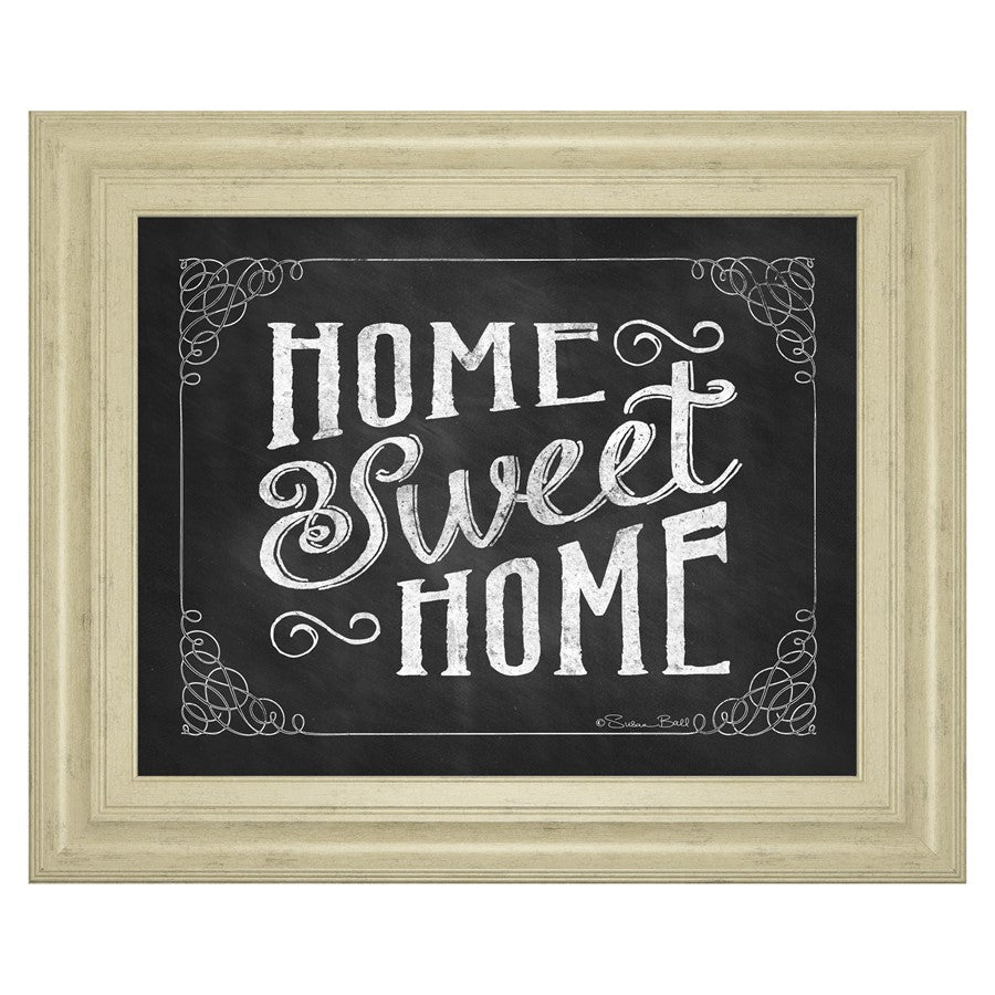 Classy Living Home Sweet Charm Wall Art 26"x22", Ivory Bliss Frame