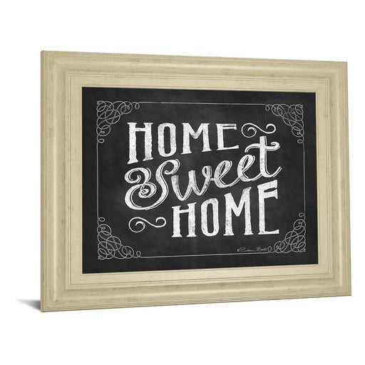 Classy Living Home Sweet Charm Wall Art 26"x22", Ivory Bliss Frame