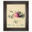 Classy Living Mindful Moments Wall Art 22"x26", Dark Chocolate Frame