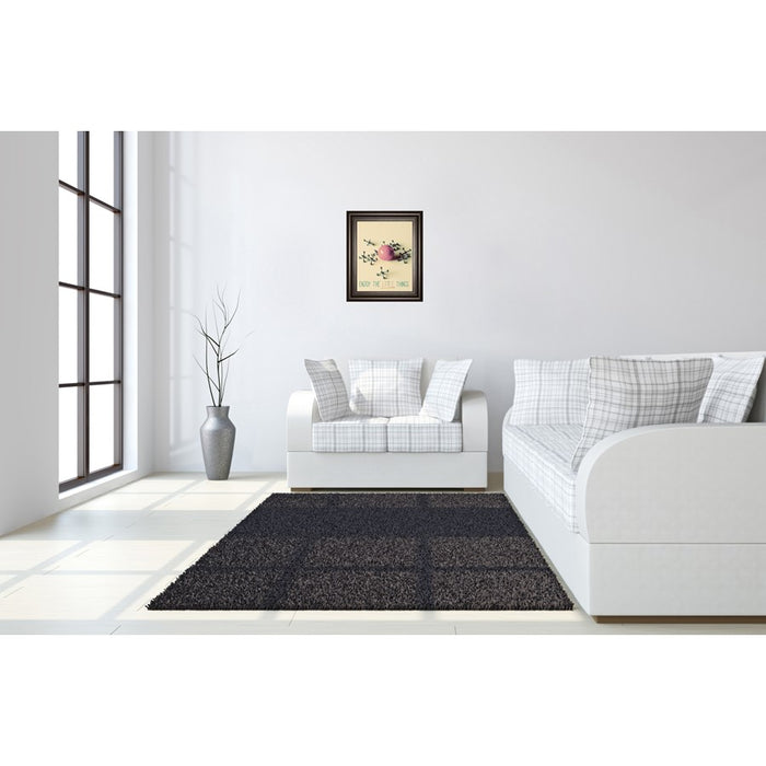 Classy Living Mindful Moments Wall Art 22"x26", Dark Chocolate Frame