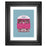 Classy Living Piccadilly Train Wall Art 22"x26", Black Frame