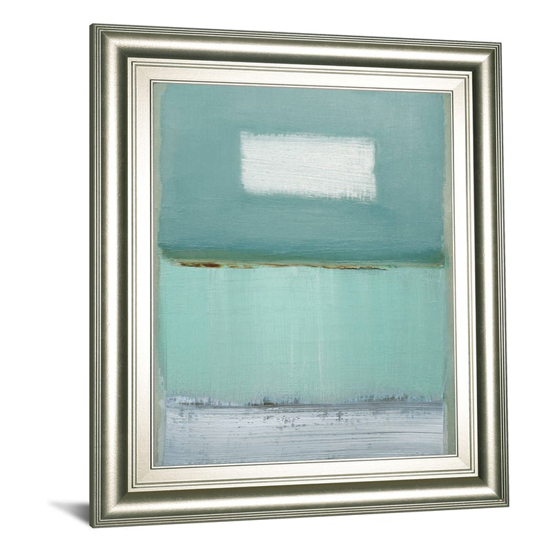 Classy Living Serene Horizon Wall Art 22"x26", Silver Serenity Frame
